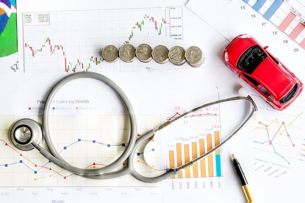 A collage of images representing healthcare (a stethoscope), finance (a stock chart), and transportation (an autonomous car), symbolizing the different impacts of AI regulations on each sector.