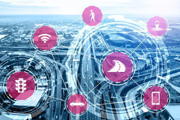 A visual representation of various critical infrastructure sectors (energy, water, transportation, communication) being targeted by cyber threats, highlighting the interconnectedness and potential cascading effects of a successful attack.