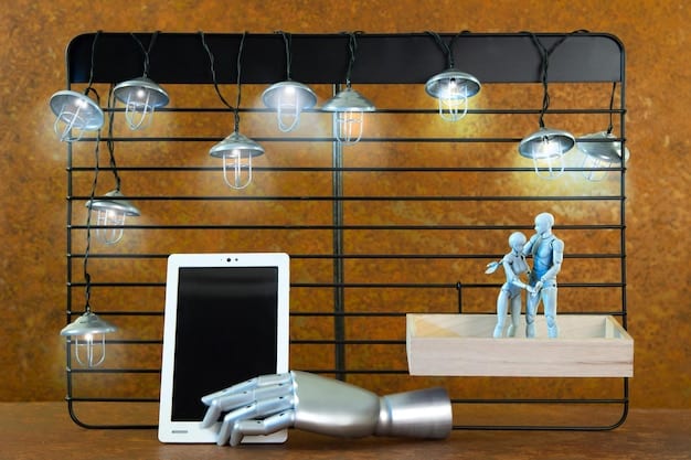 A panoramic view of a smart home where various robotic devices are seamlessly integrated into the environment. The lighting is warm and inviting, showcasing the comfort and convenience of automated living.