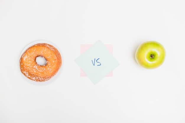 A side-by-side comparison of two food products, one with high sodium content and the other with reduced sodium, highlighting the difference in nutritional labels. Include text emphasizing 