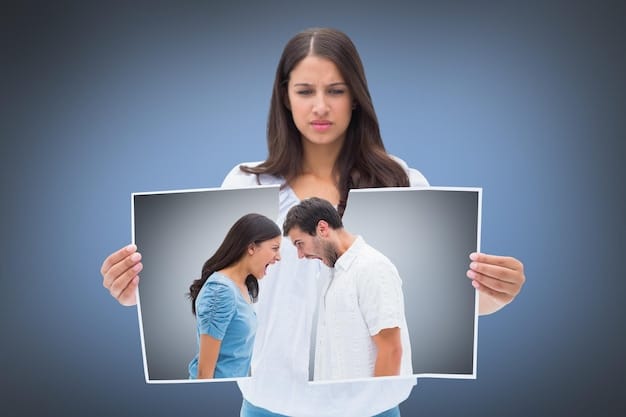 A split image showing a happy family on one side and a worried CEO on the other, representing the opposing views on the new healthcare bill.
