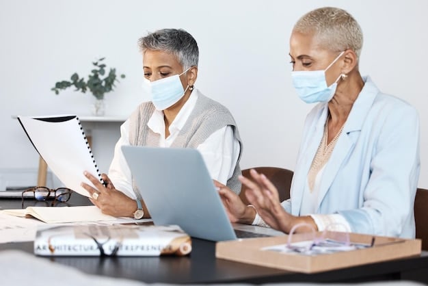 A healthcare professional consulting with a patient, reviewing their vaccination records and discussing personalized recommendations based on their health history.