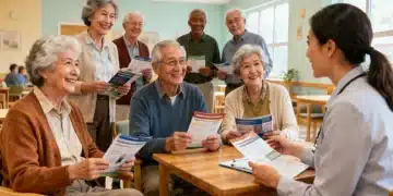 Seniors comparing Medicare Supplement Plans with an advisor