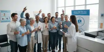 People smiling after receiving prescription drug assistance
